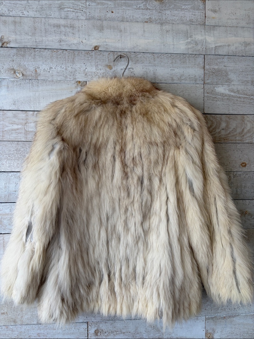 Saga Fox Blue Fox Fur coat - Picture 3 of 14